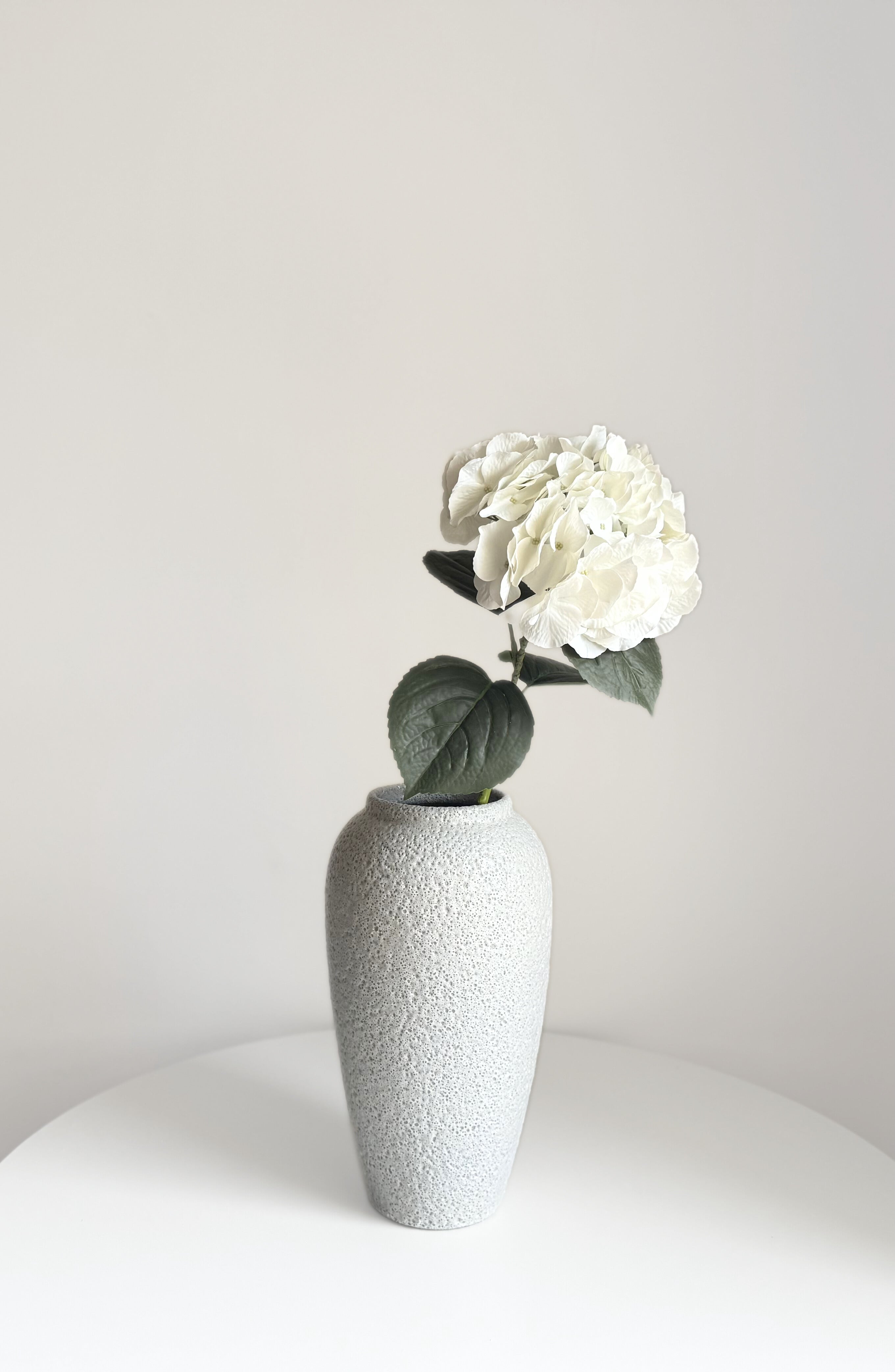Hydrangea Stem - White