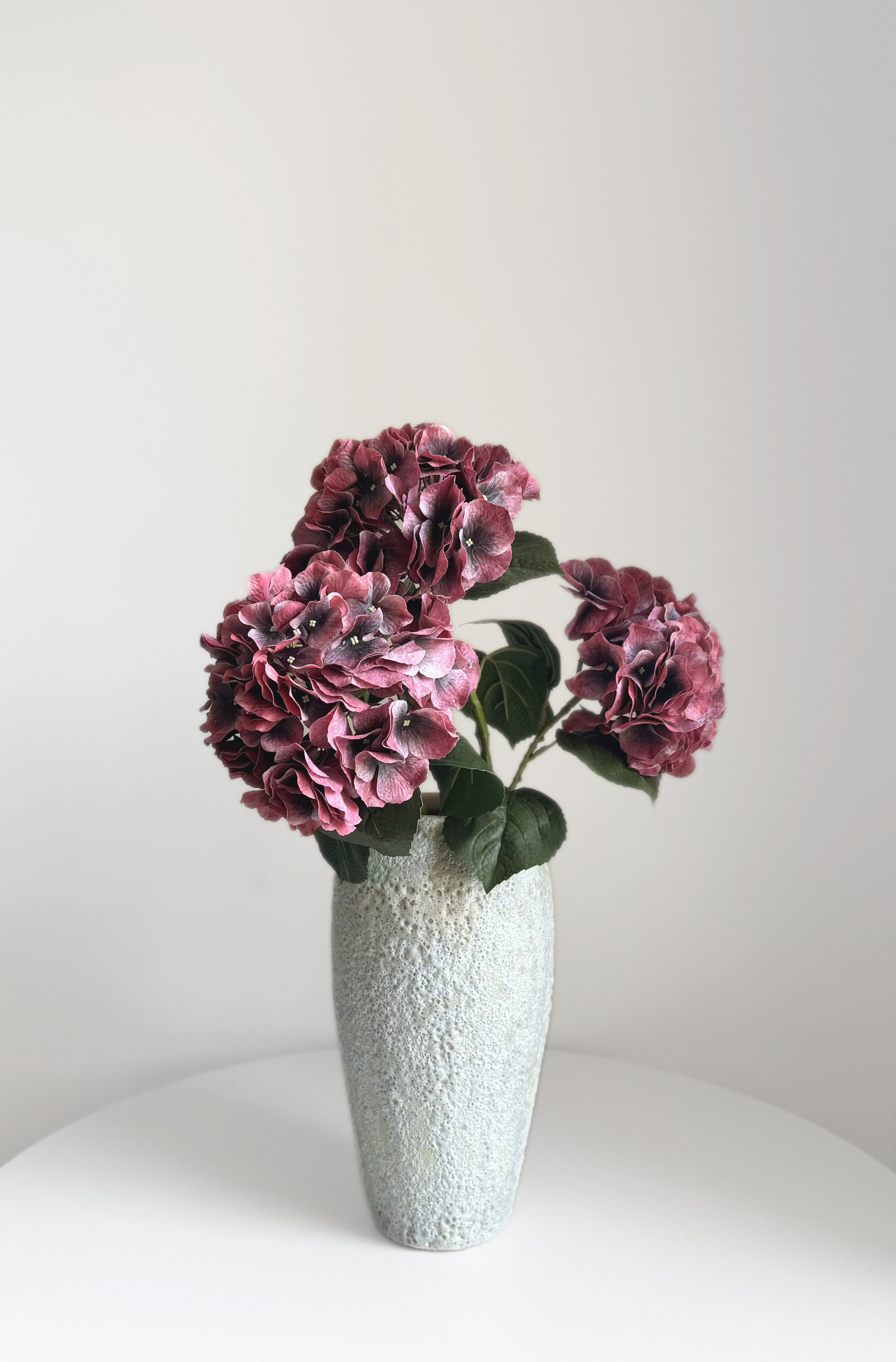 Hydrangea Stem - Dark Red