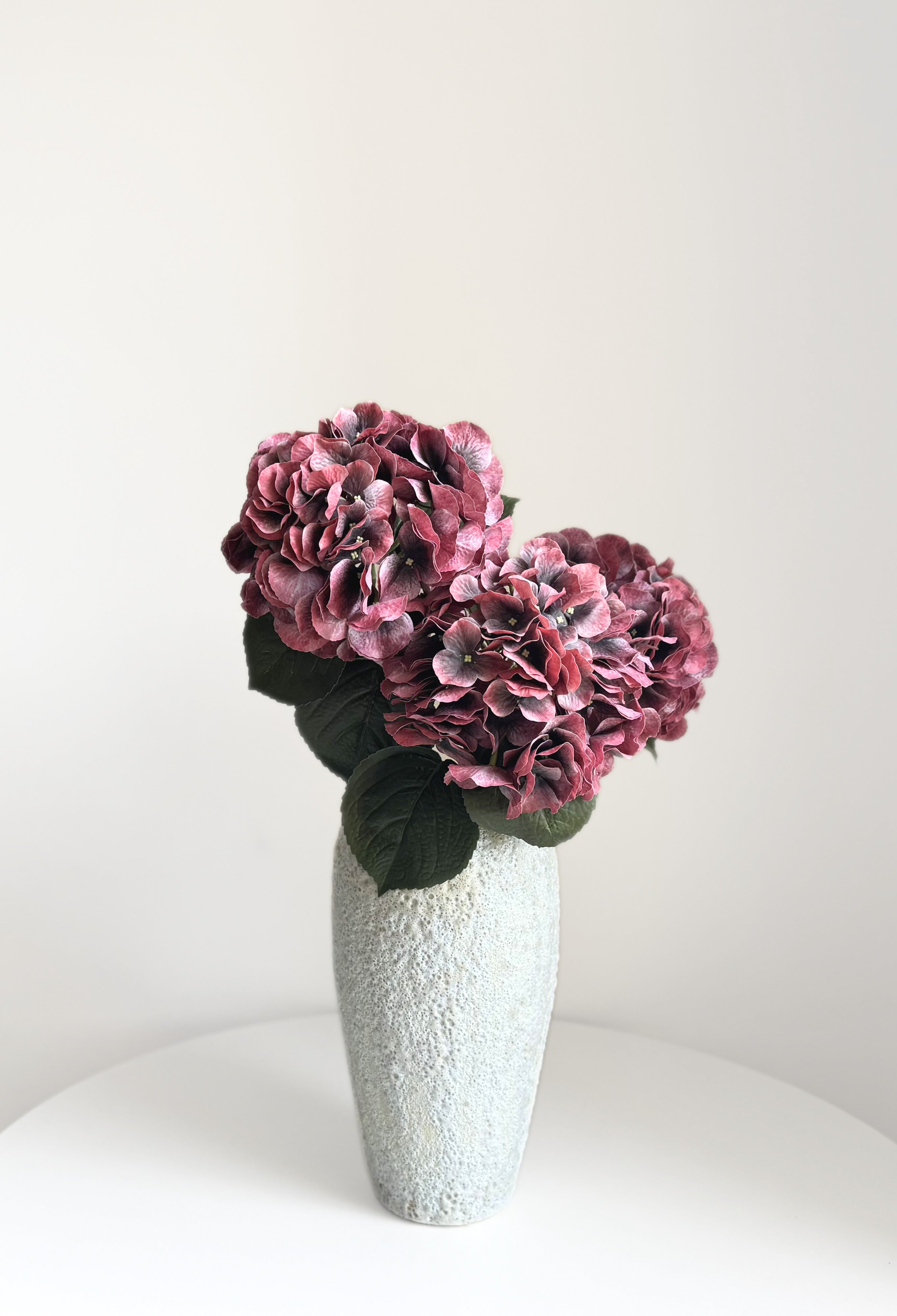 Hydrangea Stem - Dark Red