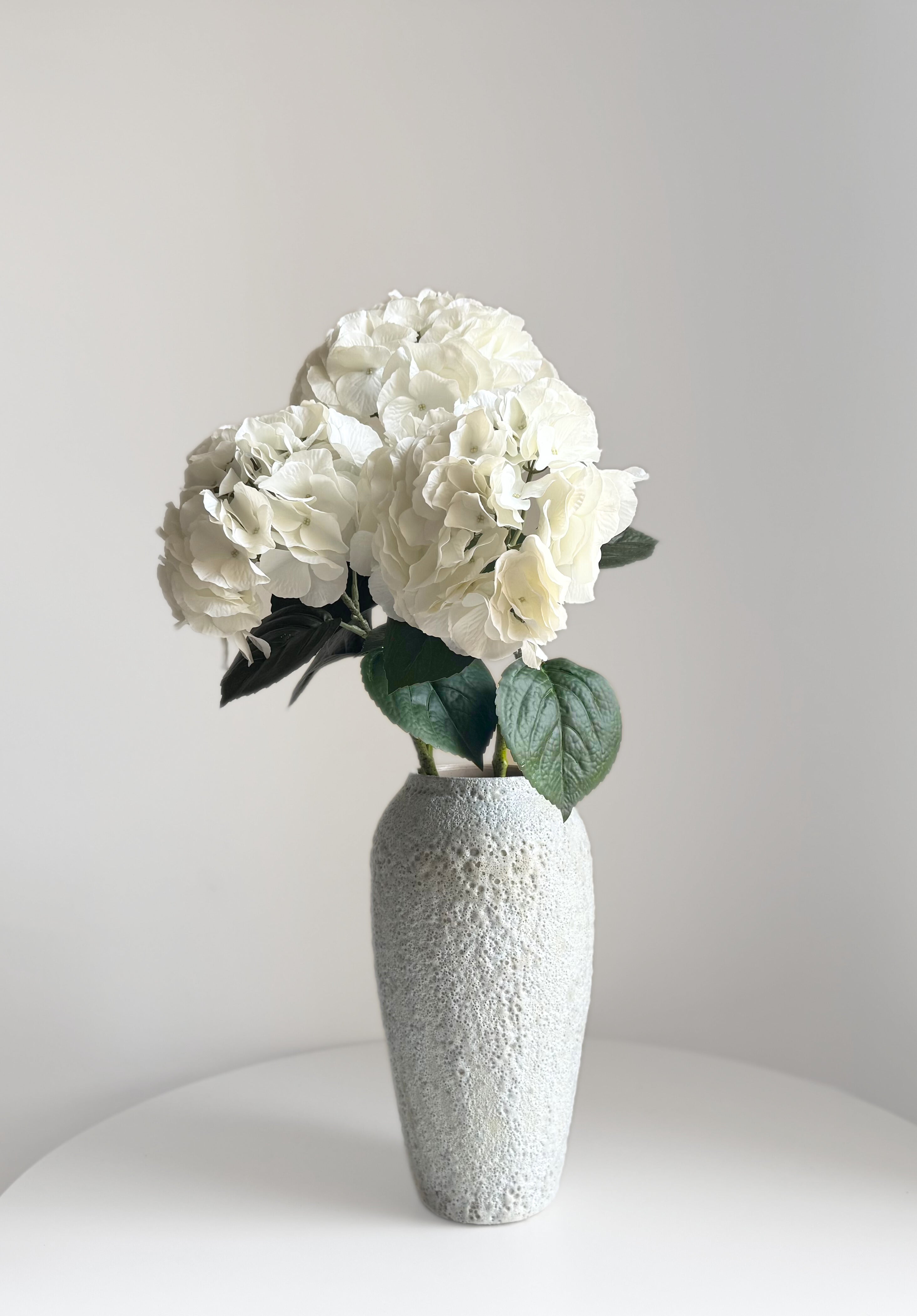 Hydrangea Stem - White