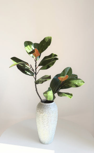 Large Magnolia Branch - Green