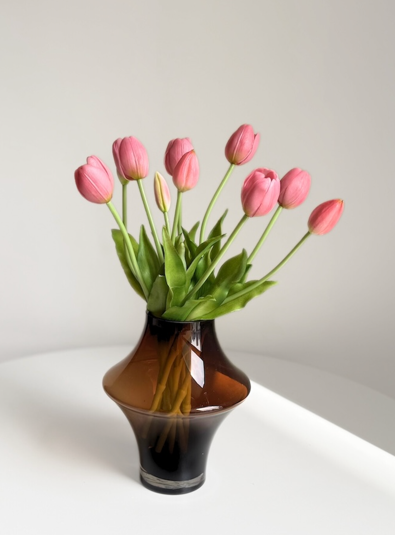 Mauve Tulips bunch of 10