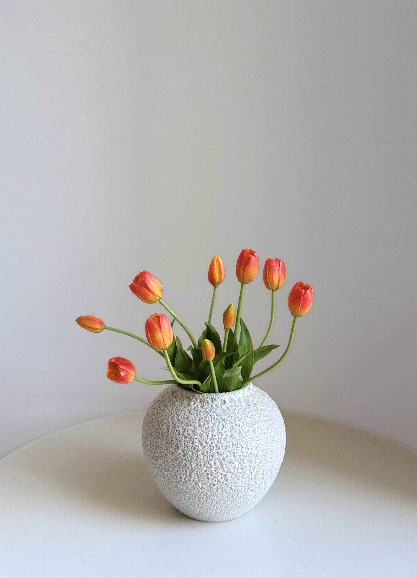 Orange Tulips bunch of 10