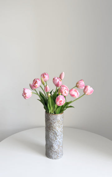 Pink Parrot Tulips bunch of 10