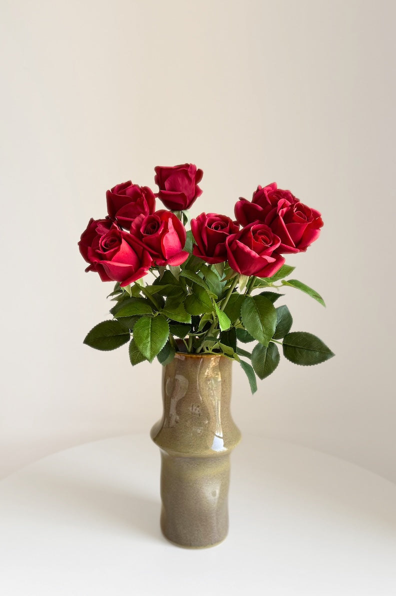 Red Roses Bunch - 10 stems