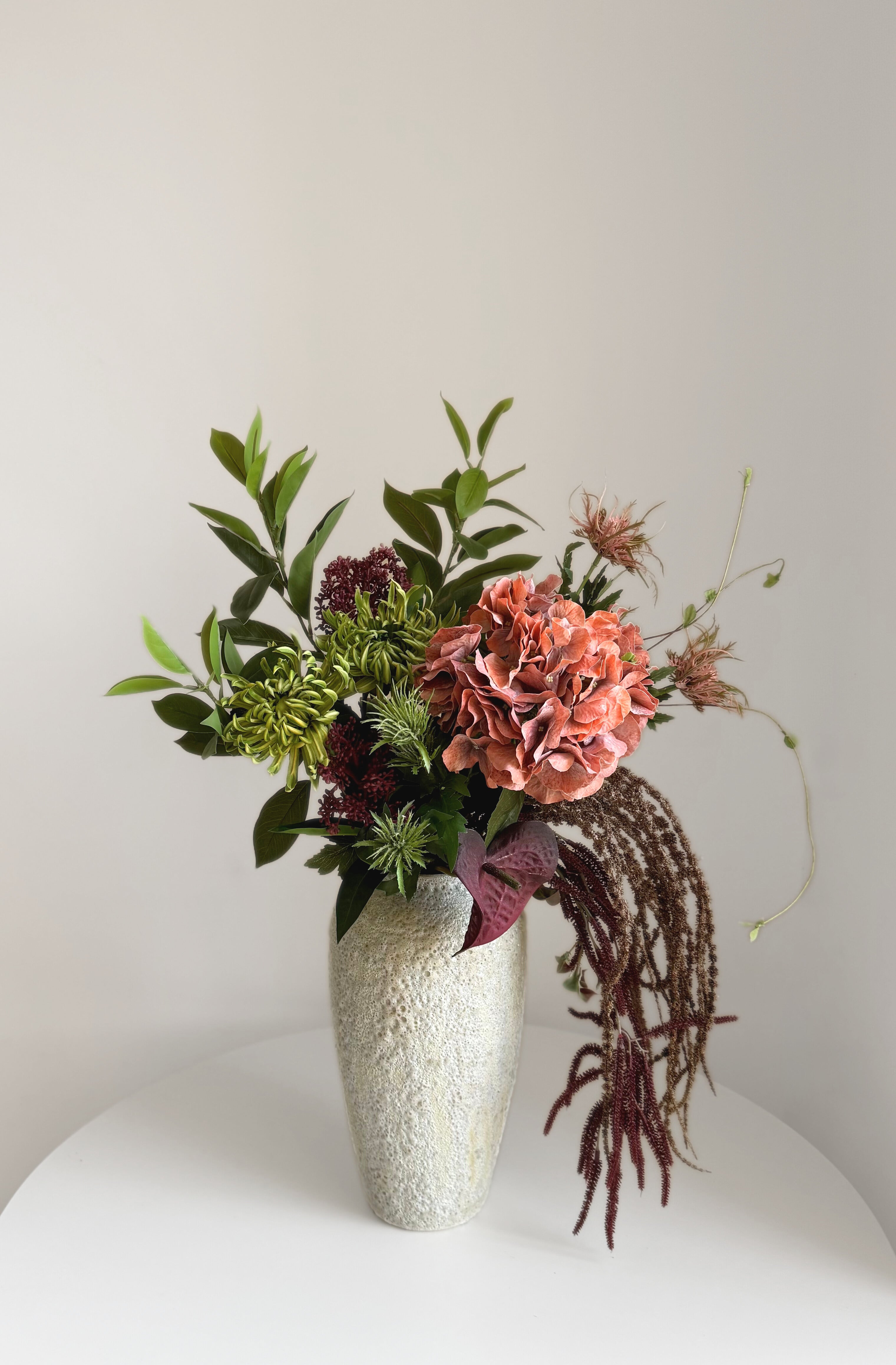 Rustic Deep Scarlet