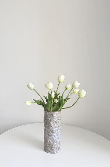White Tulips bunch of 10